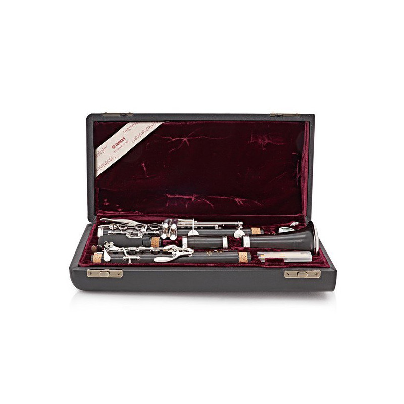 YAMAHA YCL 650 CLARINETTE SIB GRENADILLE cletage argente