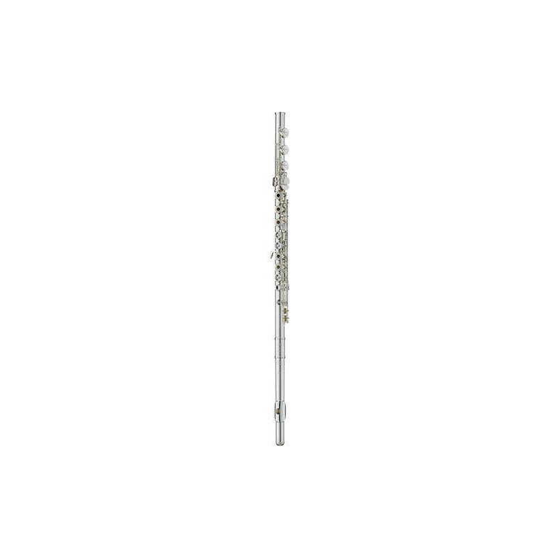 YAMAHA YFL587H flute pro./p.creux/ligne flute travers. emb . argent/patte si