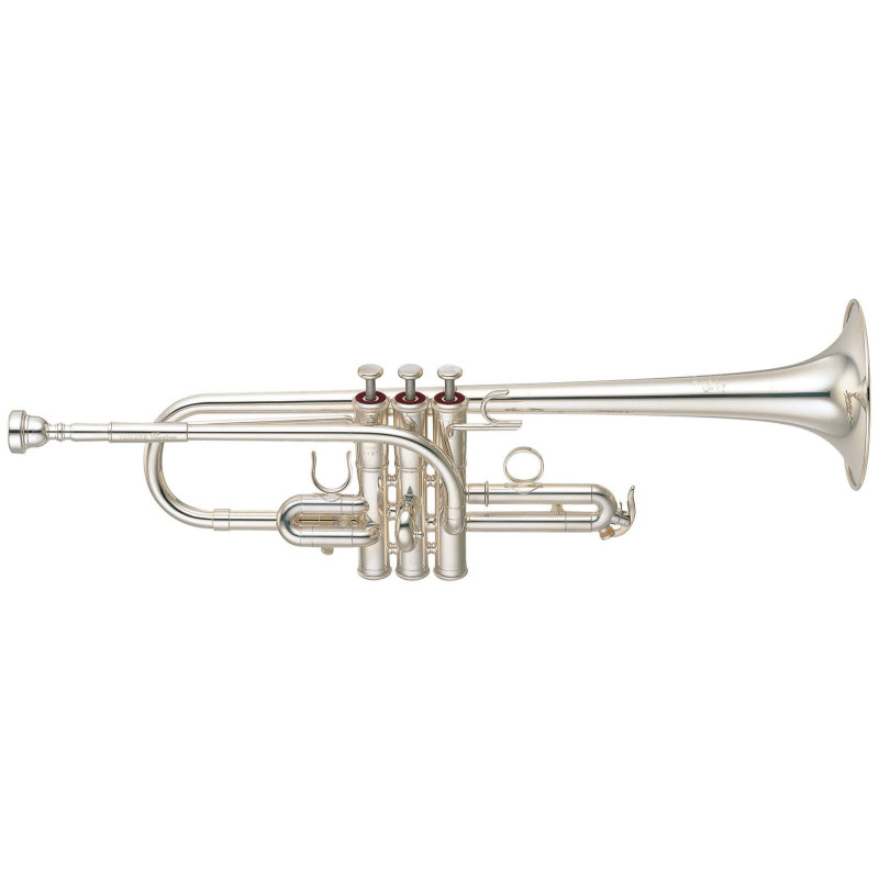 YAMAHA YTR9610 trompette mib/re perce m tromp.prof. 3 pistons/argentee
