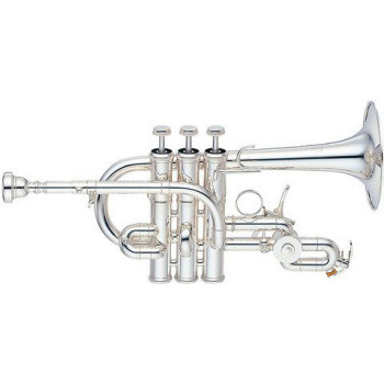 YAMAHA YTR9825 trompette sib/la custom tromp.prof. argentee