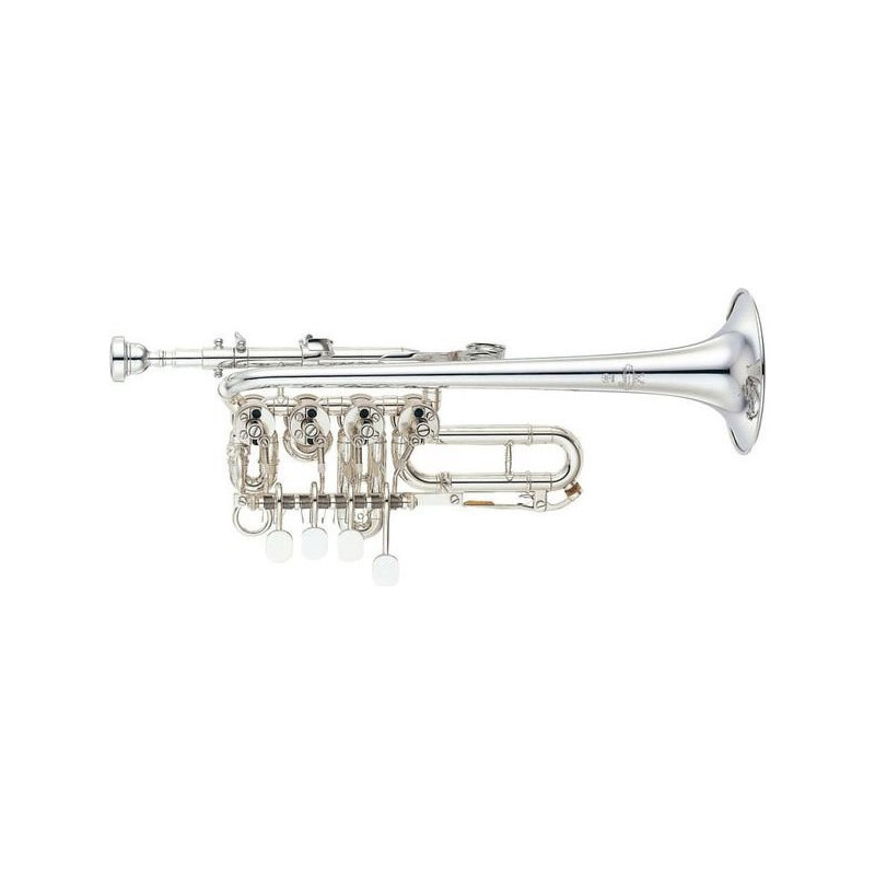 YAMAHA YTR988 trompette sib/la palette tromp.prof. pav . jaune/argente