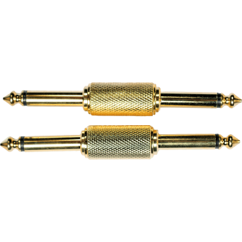 YELLOW CABLE AD02 adaptateur jack male jack male - lot de 2