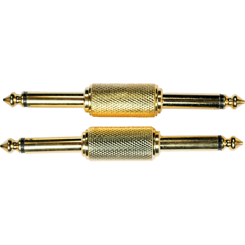 YELLOW CABLE AD02 adaptateur jack male jack male - lot de 2