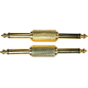 YELLOW CABLE AD02 adaptateur jack male jack male - lot de 2