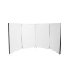 YOURBAN DJ DJ PANEL 120 BL Kit Panneau Dj Noir + 2 Lycras + Housse