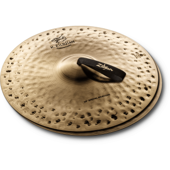 ZILDJIAN K1002 18" k const. spec select med heavy pair w/pads straps & bag