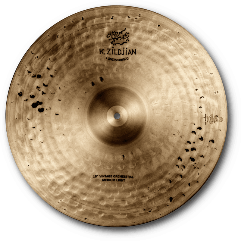 ZILDJIAN K1140 k constantinople 18" vintage médium light