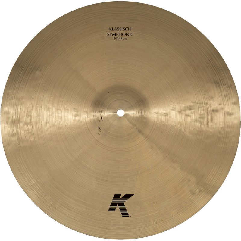 ZILDJIAN K2203 Cymbale 19" K Klassisch Symphonic suspendue