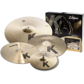 ZILDJIAN KP102 pack k personnalisé (14"-16"-18"-20")