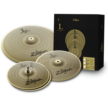 ZILDJIAN LV348 pack low volume 13"-14"-18"