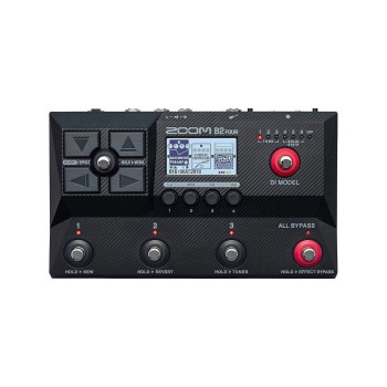ZOOM B2 FOUR MULTIEFFET BASSE
