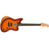 FENDER American Acoustasonic Jazzmaster Tobacco Sunburst touche ebene