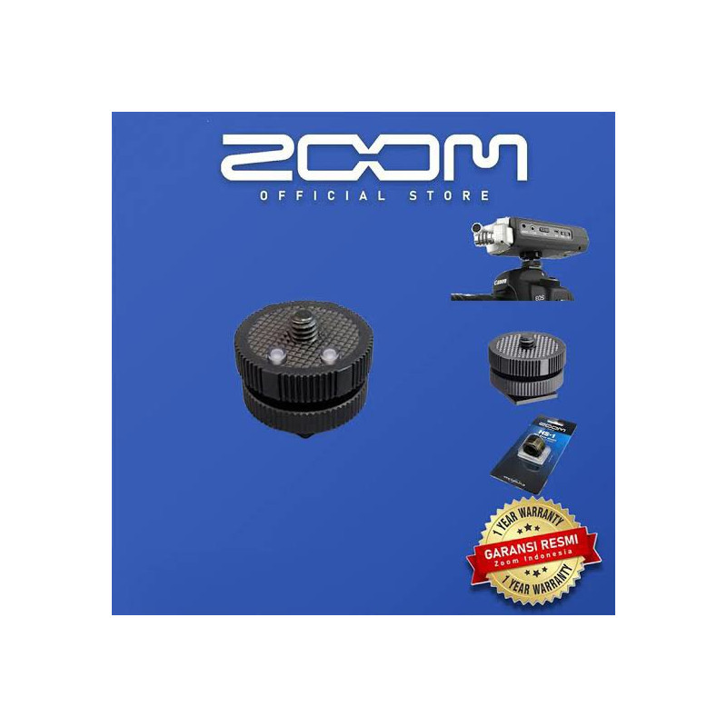 ZOOM HS-1 adaptateur Hot Shoe pour griffe appareil photo pour H1, H4n, H5 / H6