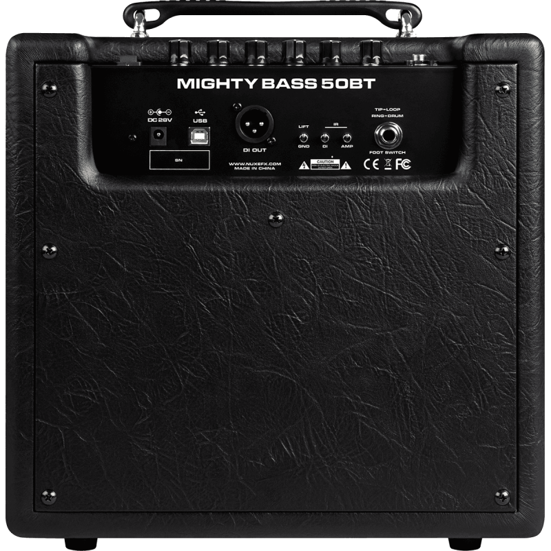 NUX MIGHTYBASS-50-BT ampli basse à modélisations 50w bluetooth