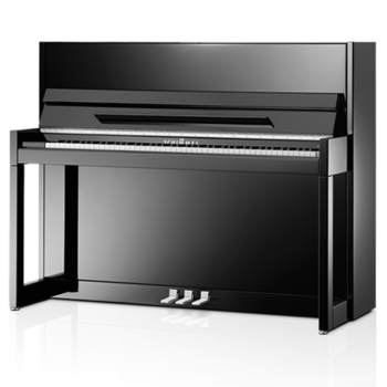 SCHIMMEL Classic C116 Modern Cubus Noir Brillant/Laiton