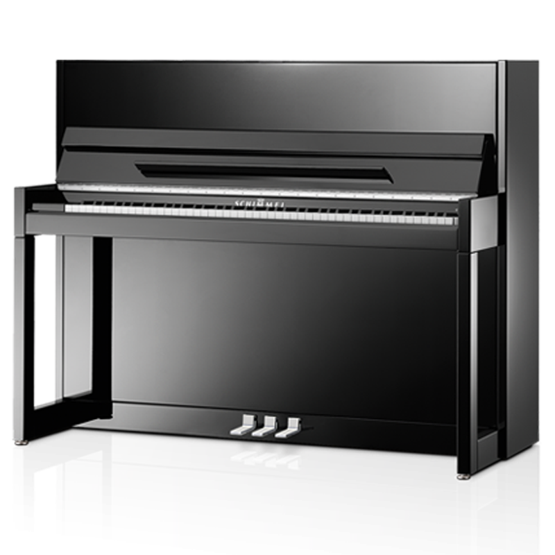 SCHIMMEL Classic C116 Modern Cubus Noir Brillant/Laiton