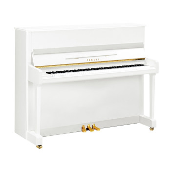 YAMAHA P116 PWH piano droit serie p 1,16m/blanc brillant