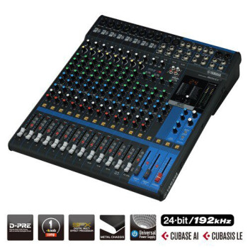 YAMAHA MG16XU console analogique mg16xuyem 16 voies spx