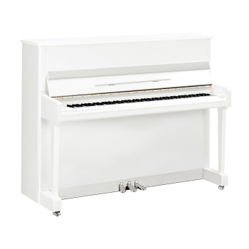 YAMAHA P116 PWHC piano droit serie p 1,16m/blanc chrome