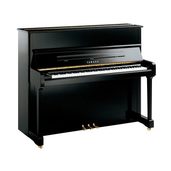 YAMAHA P121 PE piano droit serie p 1,21m/noir brillant