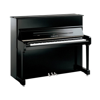 YAMAHA P121 PEC piano droit serie p 1,21m/noir chrome
