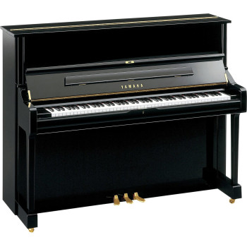 YAMAHA U1 PE piano droit serie u 1,21m noir brillant