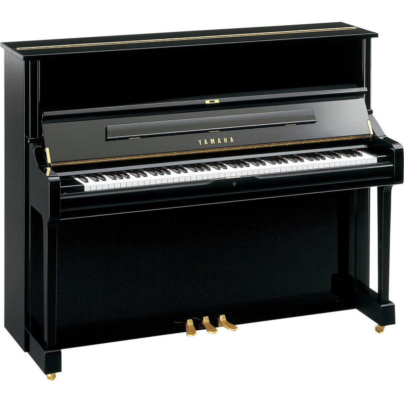 YAMAHA U1 PE piano droit serie u 1,21m noir brillant