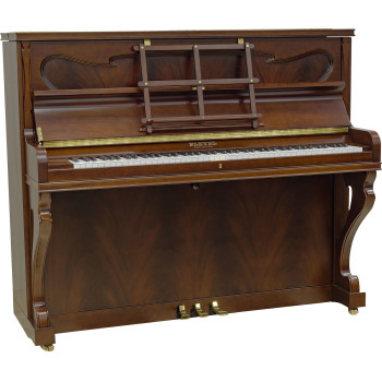PLEYEL P124N-FMA piano droit p124 art nouveau acajou satiné