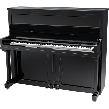 PLEYEL P124T-BLK piano droit p124 trocadéro