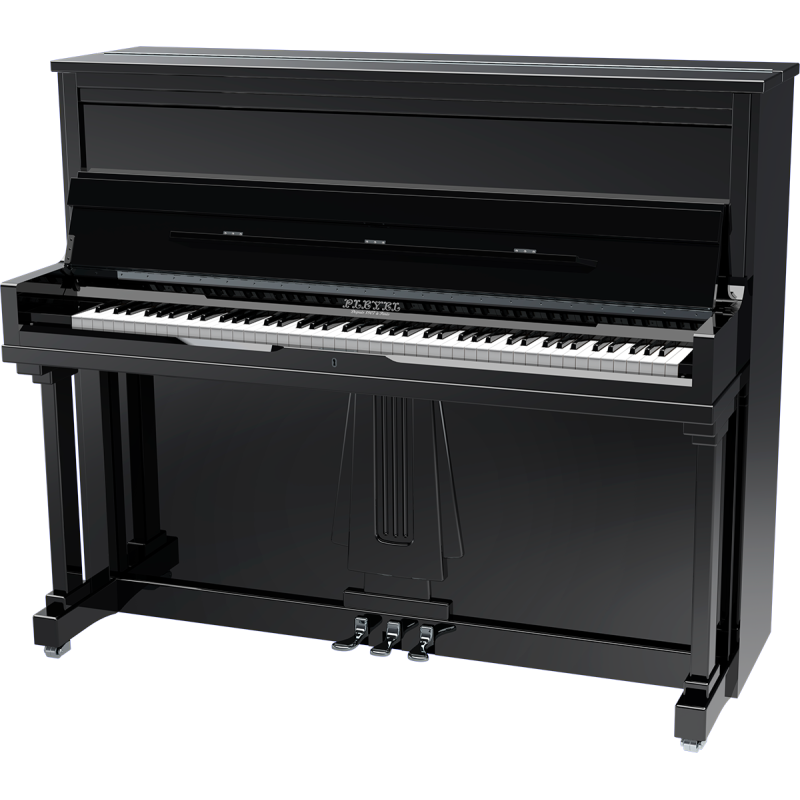 PLEYEL P124T-BLK piano droit p124 trocadéro