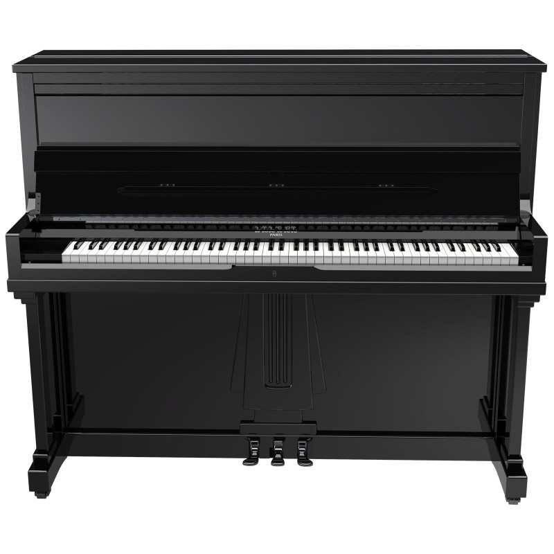 PLEYEL P124T-BLK piano droit p124 trocadéro