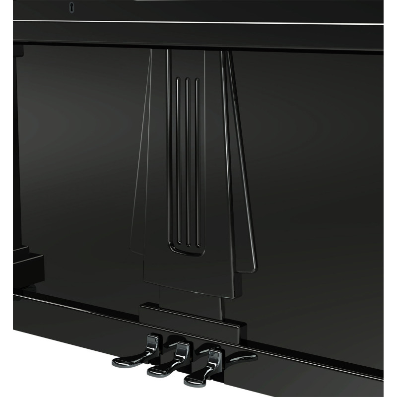 PLEYEL P124T-BLK piano droit p124 trocadéro
