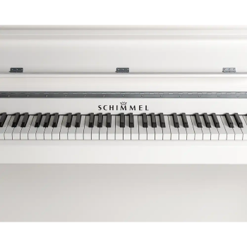 SCHIMMEL K122 ELEGANCE BLANC BRILLANT CHROME