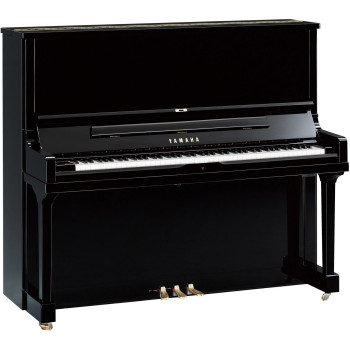 YAMAHA SE132 PE piano droit serie se 1,32m/noir brillant