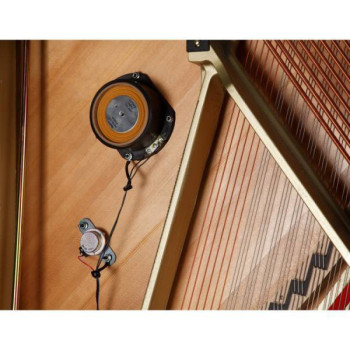 KAWAI K 300 AURES2 SLEP Noir laque accastillage chrome 122cm AURES2