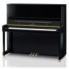 KAWAI K 600 ATX4 Noir laque - 134cm - Systeme Silencieux ATX4 - Mecanique Millenium III - Ralentisseur - Serrure