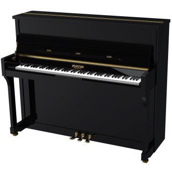 PLEYEL P120-BLK piano droit p120 noir brillant