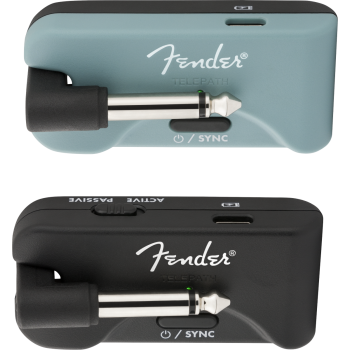 FENDER Telepath Wireless System Mystic Ice Blue and Black