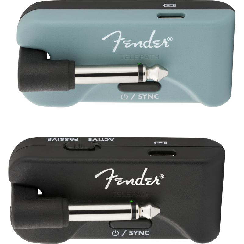 FENDER Telepath Wireless System Mystic Ice Blue and Black