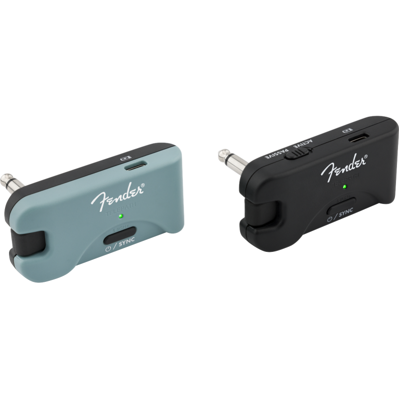 FENDER Telepath Wireless System Mystic Ice Blue and Black