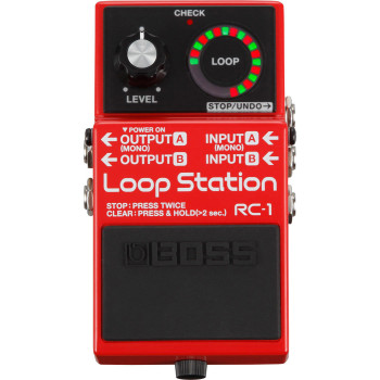 BOSS RC-1 compact pedale looper avec loop indicator dial
