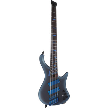 IBANEZ EHB5MSBSPMAM Midnight Arctic Ocean Matte basse electrique 5 cordes avec housse