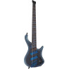 IBANEZ EHB5MSBSPMAM Midnight Arctic Ocean Matte basse electrique 5 cordes avec housse