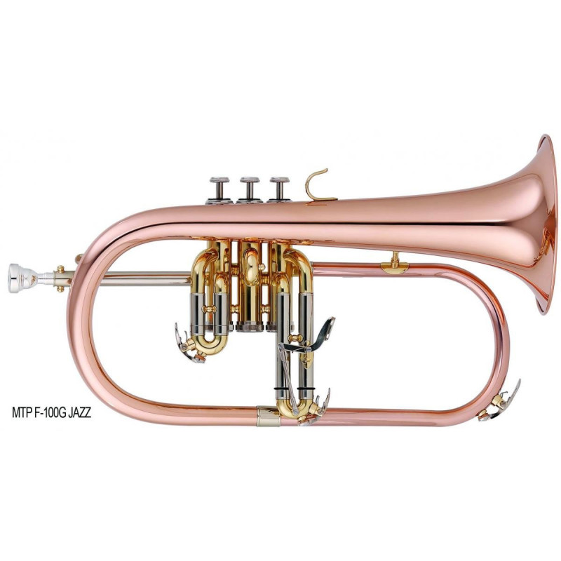 MTP Bugle Sib F-100GII JAZZ verni