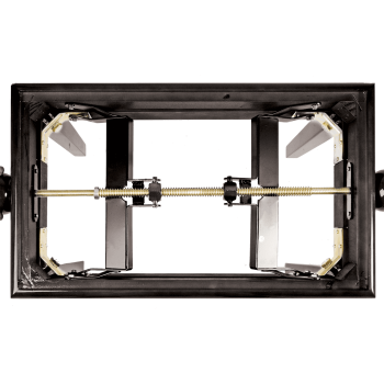 QUIKLOK PB010BK banquette deluxe en bois - noir brillant - assise velour