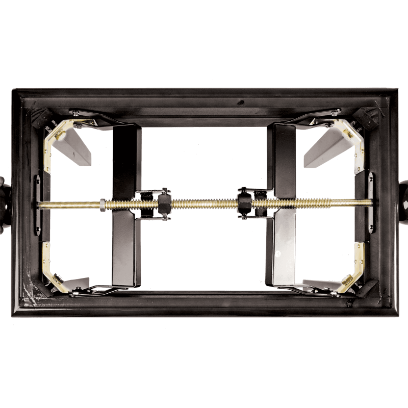QUIKLOK PB010BK banquette deluxe en bois - noir brillant - assise velour