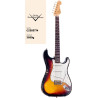 FENDER CUSTOM SHOP Strat 60's Relic 2 Ton Sunburst Rosewood