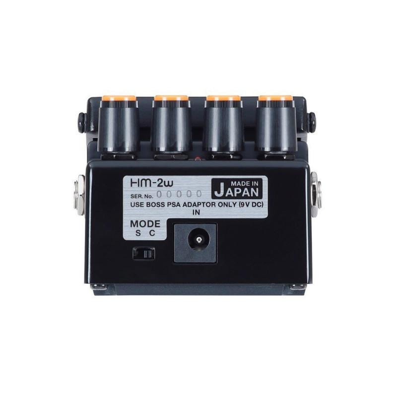 BOSS HM-2W heavy metal distortion reborn avec waza innovation - made in japan