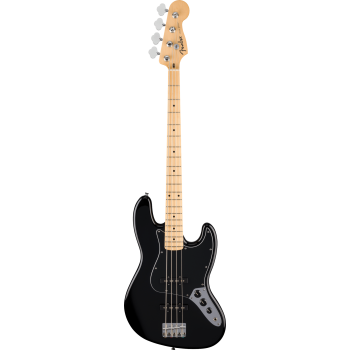 FENDER Standard Jazz Bass touche erable plaque noire Black