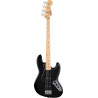 FENDER Standard Jazz Bass touche erable plaque noire Black